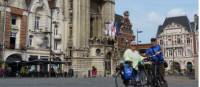 Cyclists in Bethune in the Flanders region of France |  <i>Richard Tulloch</i>