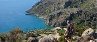 Descending to Lissos Beach in Crete |  <i>Jaclyn Lofts</i>